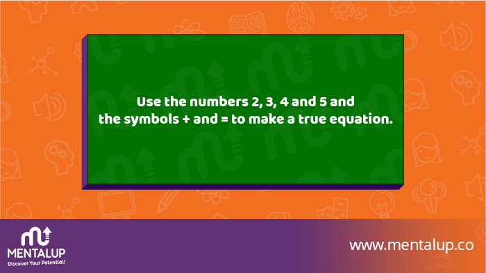 2 3 4 5 Math Riddle and Answer