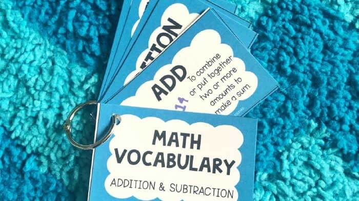 Math Vocabulary Game