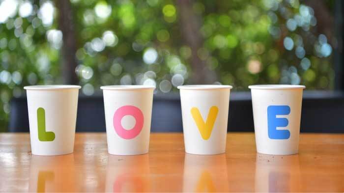 Letter Cups