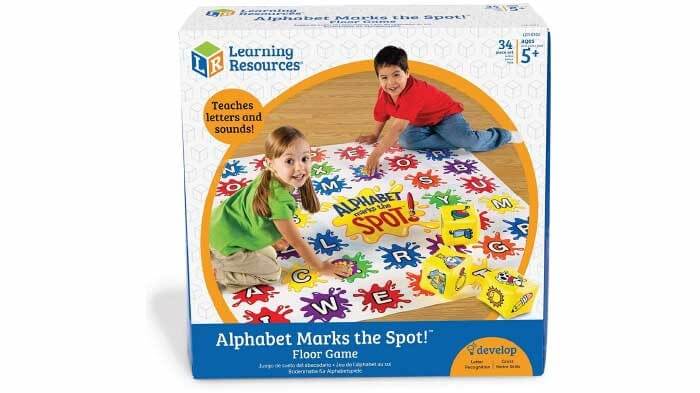 Alphabet Marks The Spot Game