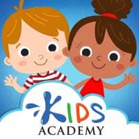 Kids Academy brain training app.