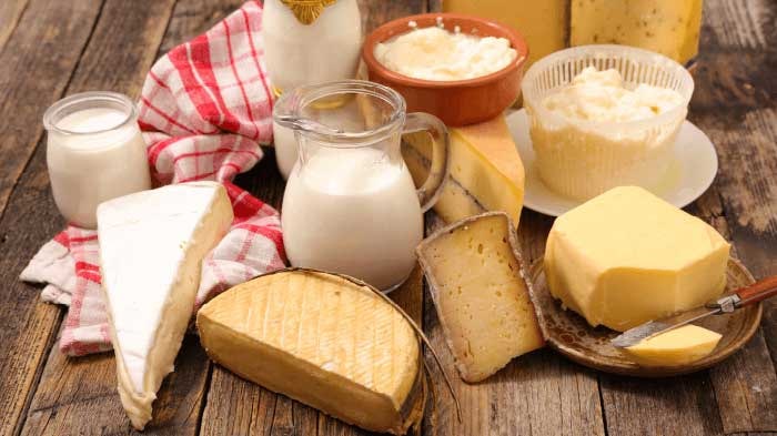 Dairy Product Foods for Memory