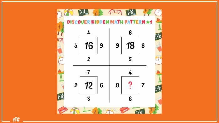 Discover the hidden math pattern Answer