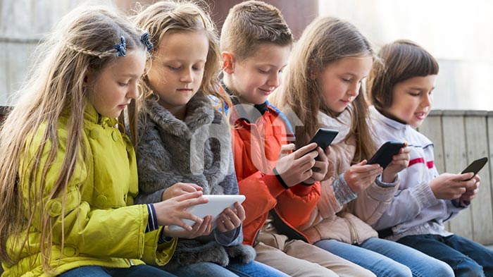 Technology addicted kids