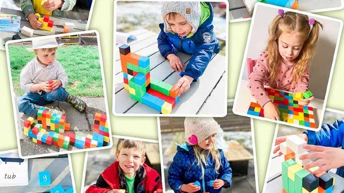 educational toys for kindergarten magnetic cubes