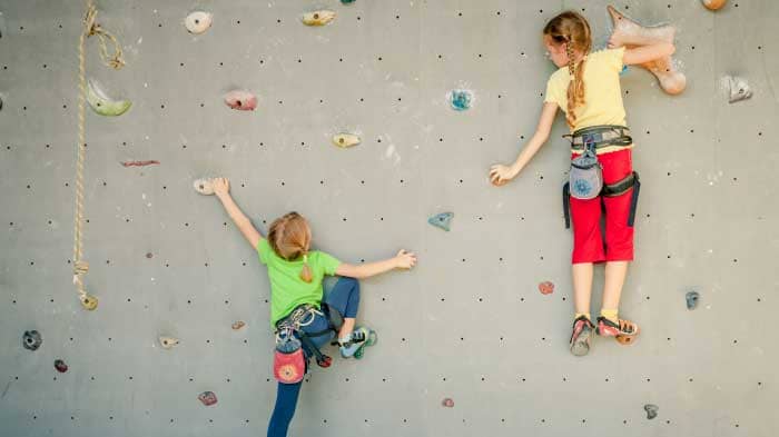 rock climbing