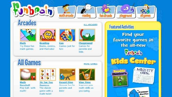 Funbrain Games