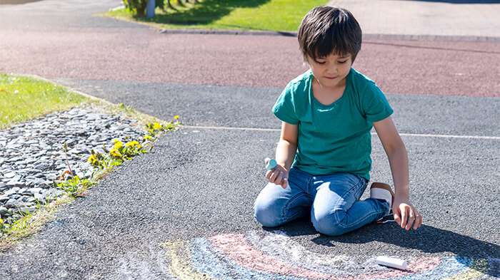 fun outdoor math games