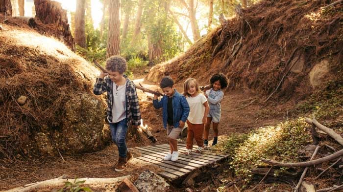 Outdoor nature activities for kids