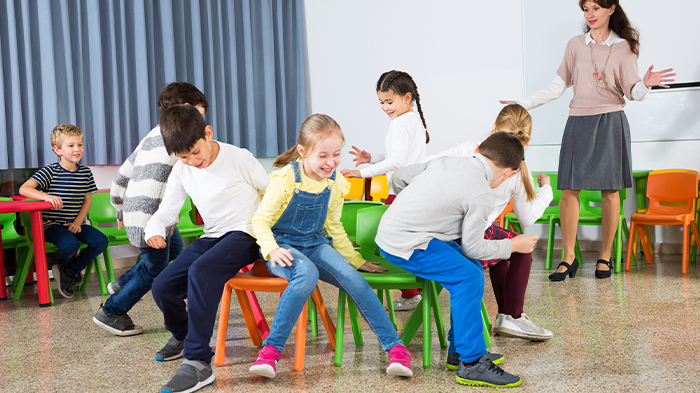 indoor pe games