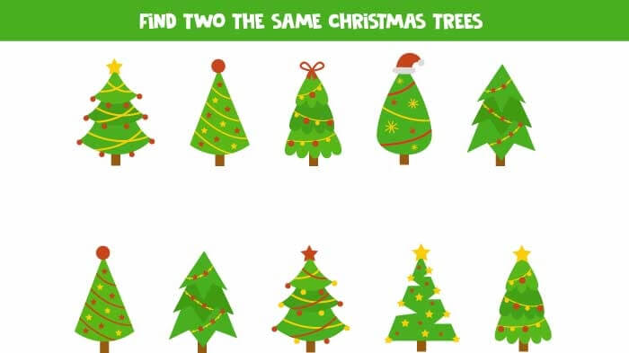 Christmas Math Games for Preschoolers