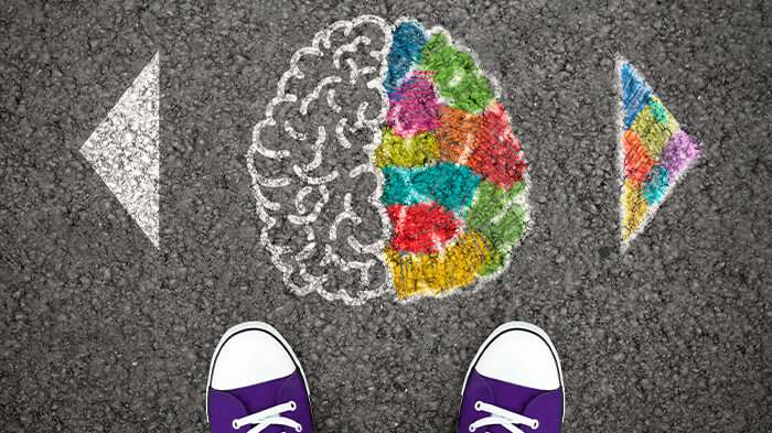 left brain vs right brain characteristics chart