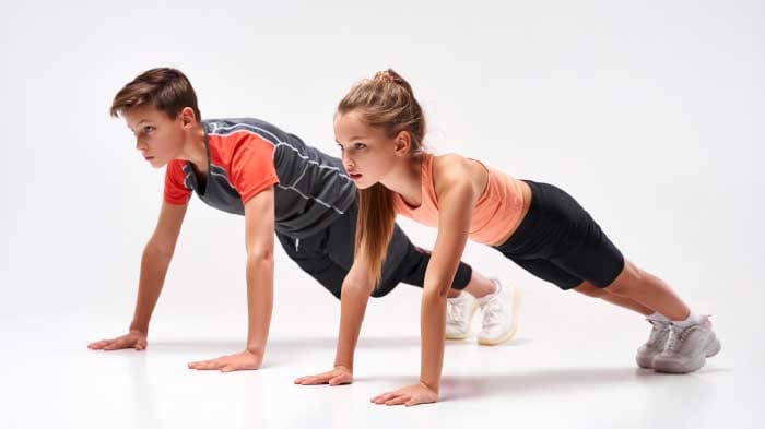 Arm strength exercises for kids