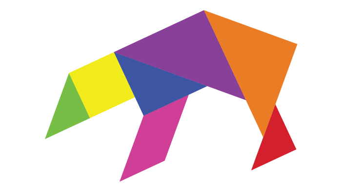 tangram bear solution