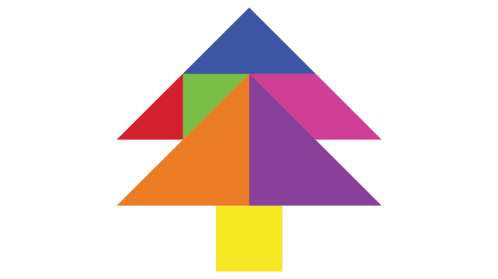 tangram Christmas solution