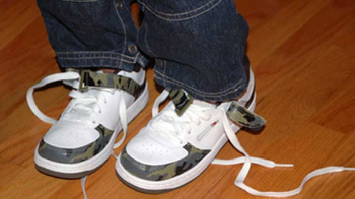 shrink shoes overnight april fools prank