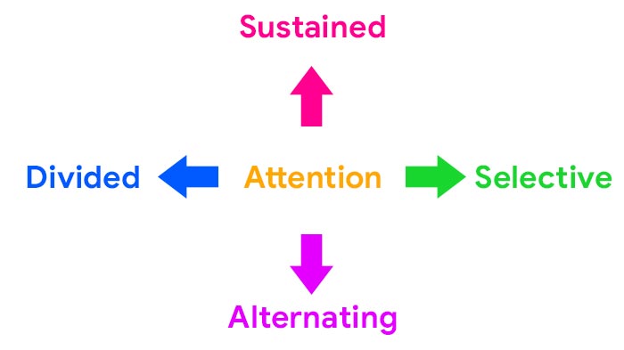 The Four Types of Attention