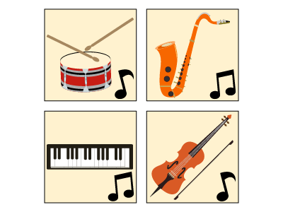 Musical Instruments Game